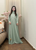 2PC Moonlight Glitter Maxi Dress Set for Women – Drop Shoulder Top with Long Maxi (Party & Festive Wear)