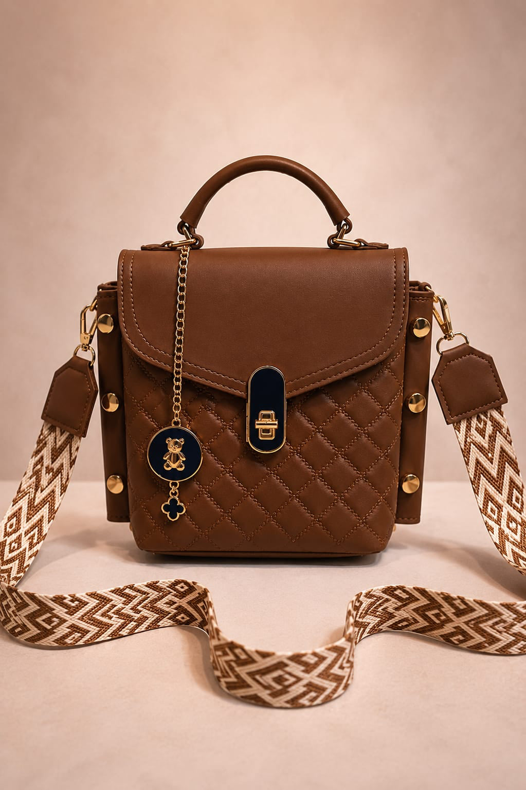 Luxe Quilted Premium Handbag for Women