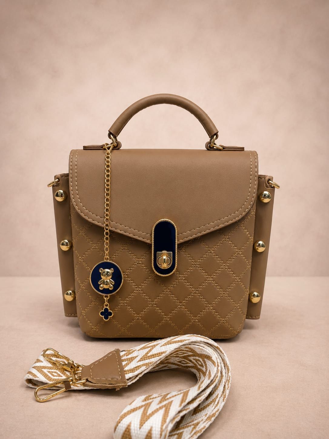 Luxe Quilted Premium Handbag for Women