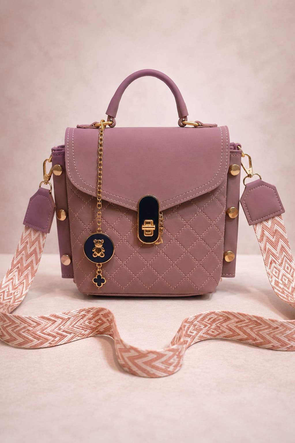 Luxe Quilted Premium Handbag for Women